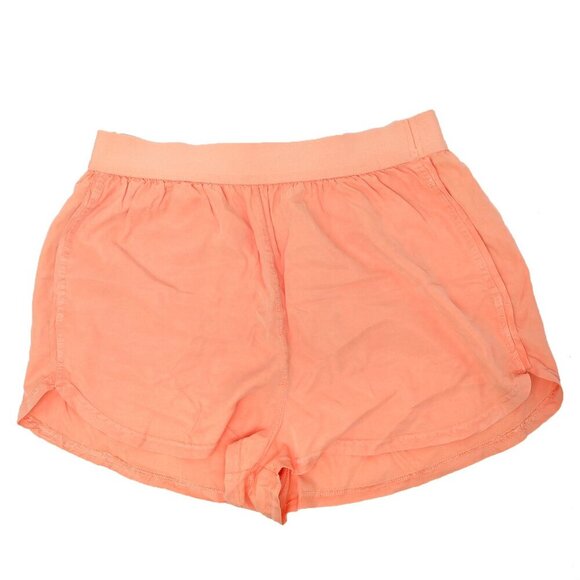 Free People Movement See You Sunday Shorts High Rise Elastic Waist Coral Orange - Picture 2 of 9